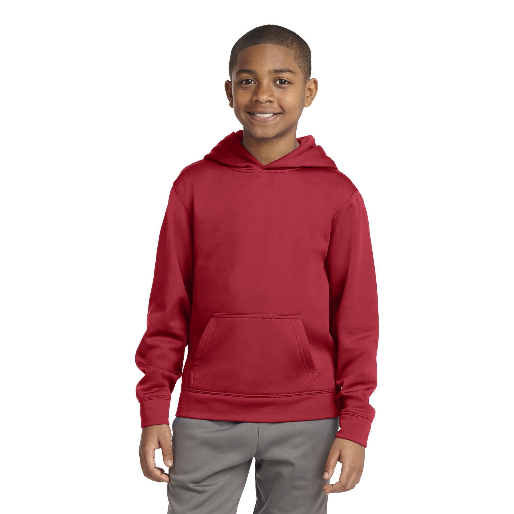 Sport-Tek-Sport-Tek® Youth Sport-Wick® Fleece Hooded Pullover. YST244-MedTech-3